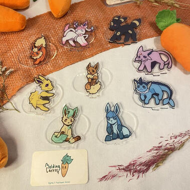 Pokémon Eeveelutions - Standees